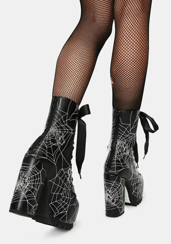 Taste Of Venom Platform Boots