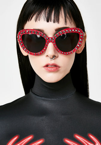 Cherry Money Ain't A Thang Sunglasses