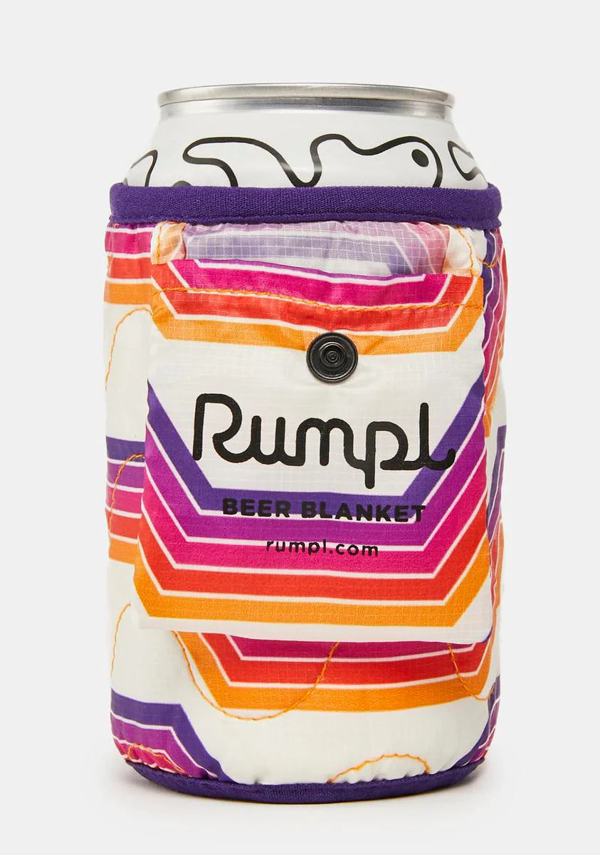 Retro Sunrise Beer Blanket