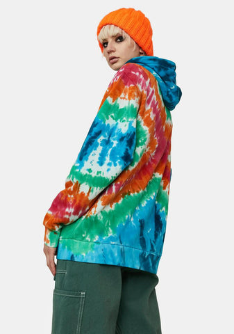 Rainbow OG Prisma Tie Dye Hoodie