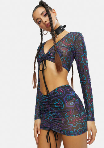 Rave Religion Mesh Top