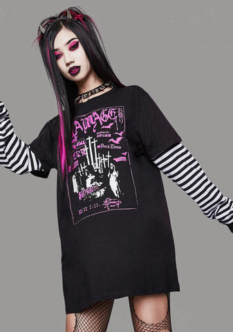 Damage World Tour Layered Graphic Tee