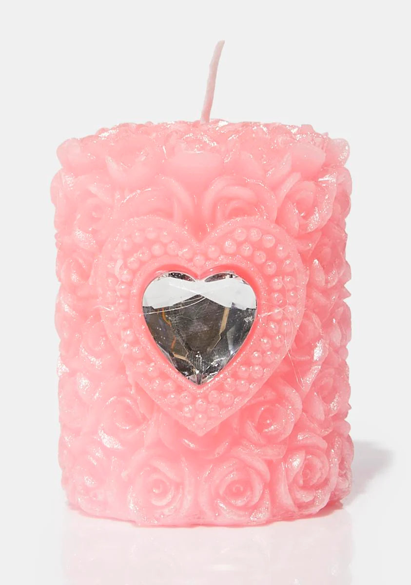 Love That Blooms Floral Candle