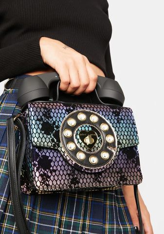 Rainbow Hello Again Crossbody Bag