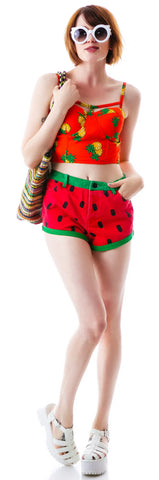 Malibu Pineapple Bustier