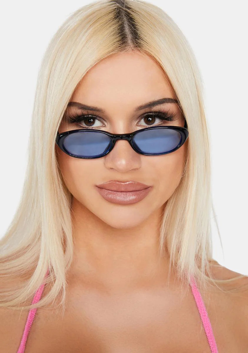 Jammers Blue Square Sunglasses