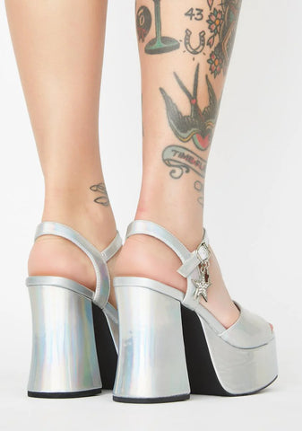 Starry Eyed Surprise Platform Heels
