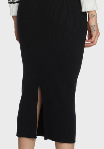 Texts Read Midi Skirt