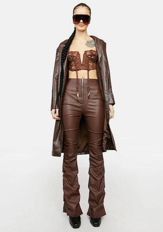 Catch My Attention Lace Corset Top