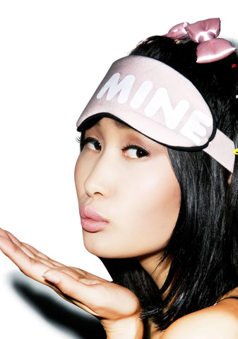 Be Mine Eye Mask - Pink