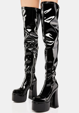The Wickedly Talented Thigh-High Boots