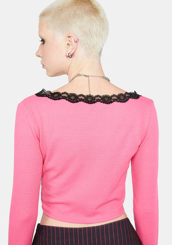 Candy Highly Selective Thermal Crop Top