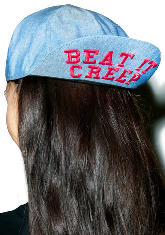 Beat It Creep Messenger Hat