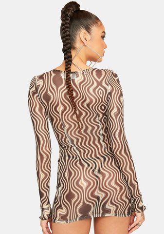 On The Flip Side Mini Dress