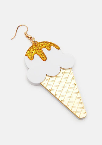 Sweet Scoop Ice Cream Earrings