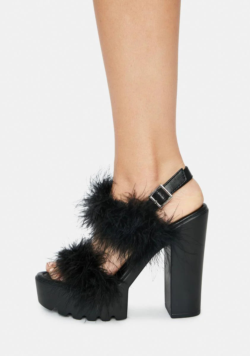 Top Rating Fur Heels