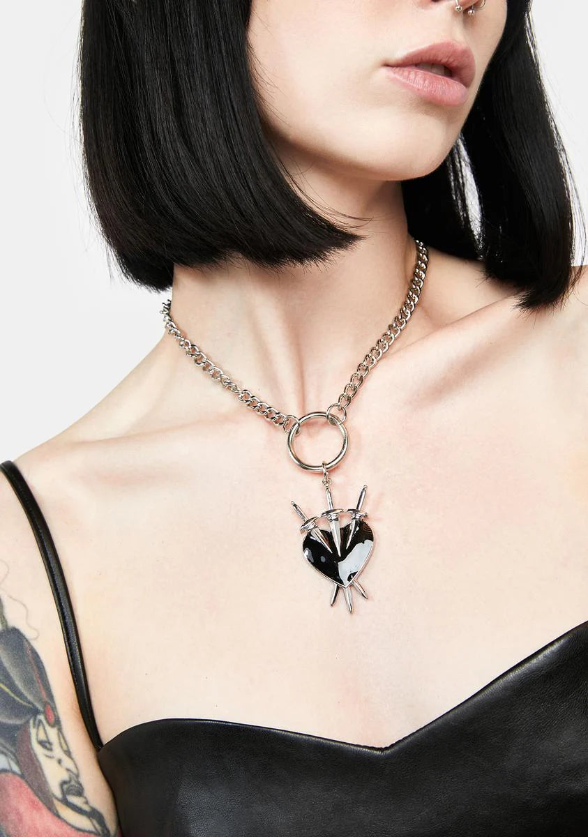 No Love Lost Chain Necklace