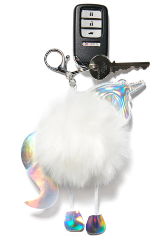 Feel Da Magic Unicorn Keychain