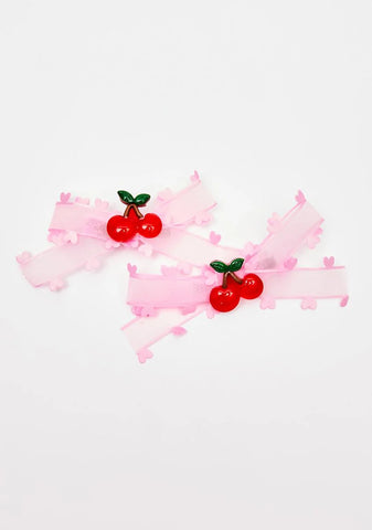 Baby Make A Move Cherry Hair Clip