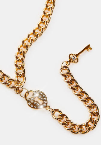 Earn It Drop Necklace