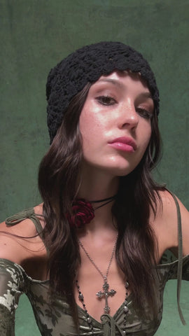 F is For Fairies Handkerchief Dress - Green Velvet Lace