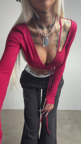 Diatonic Boxer Waistband Wide Leg Sweatpants