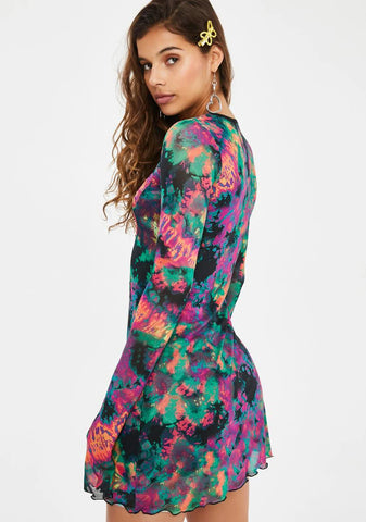 Butterfly Charmer Mesh Dress