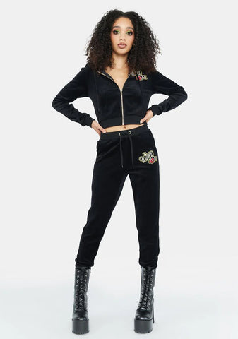 Where The Heart Is Velvet Jacket