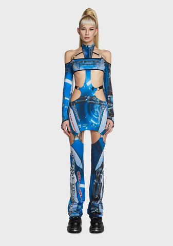 x NFS Transformer Dress