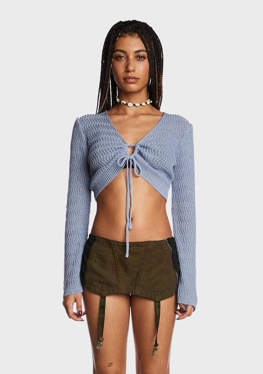 Just Grazing Crochet Crop Top