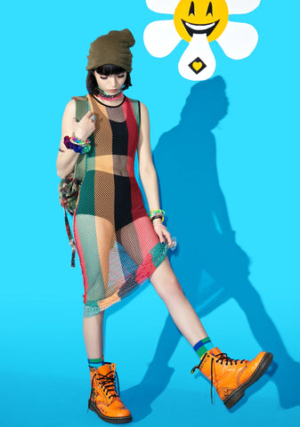 Kingston Mesh Maxi Dress