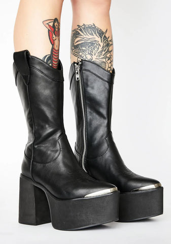 Enjoy The Ride Cowboy Boots