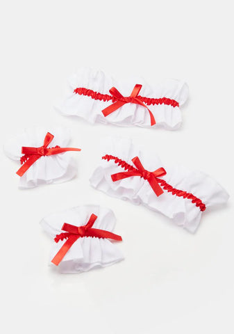 Playin' Around Garter Set