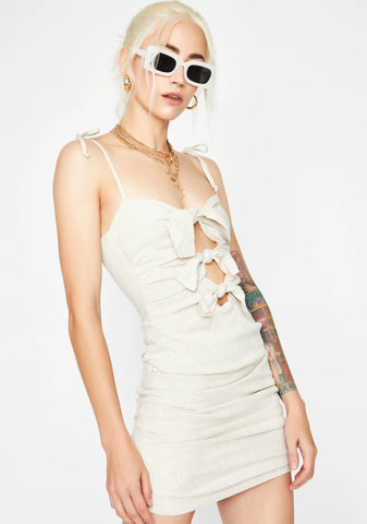 Bowtie Cutie Mini Dress