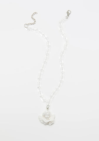 Love Like Heaven Cherub Chain Necklace