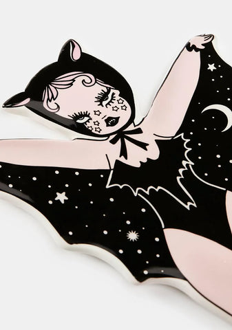 Bat Babe Incense Holder