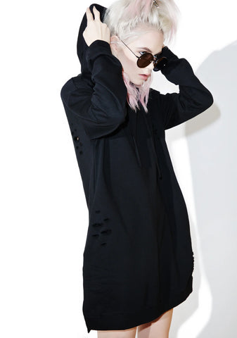 Easy Way Out Longline Hoodie
