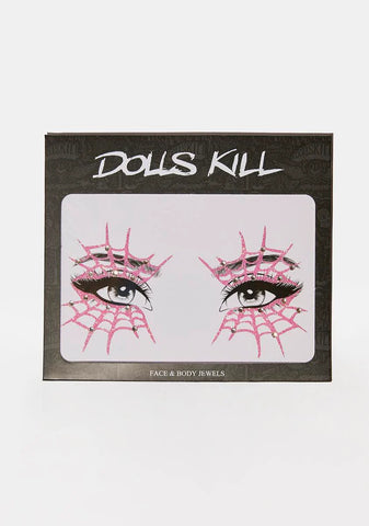 Web Away Face Stickers