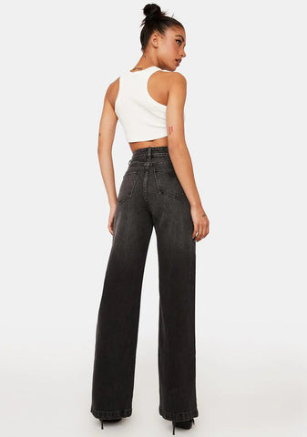 Cindy Rip 94 High & Wide Jeans