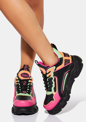 Neon Multi CLD Chai Sneakers