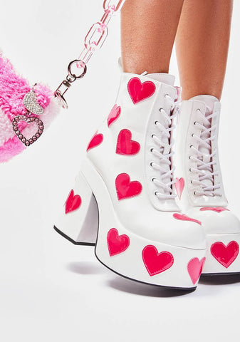 Retro Romance Ankle Boots
