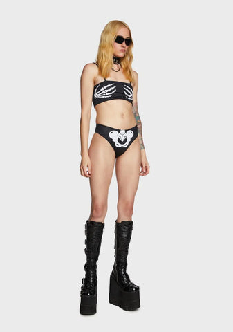 Reversible Bones Bikini Set