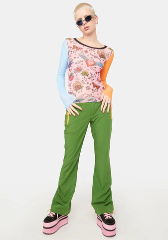 Angst And Anarchy Mesh Top