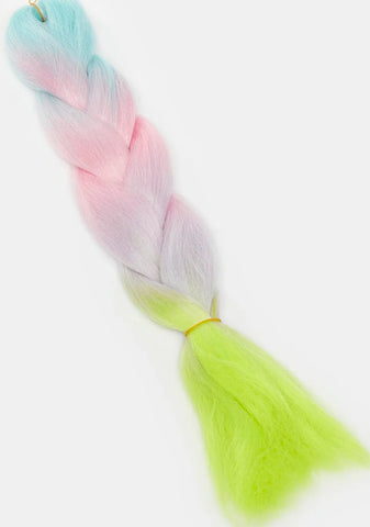 Multicolor Glow In The Dark Braid