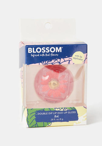 Red Double Dip Lip Duo Gloss