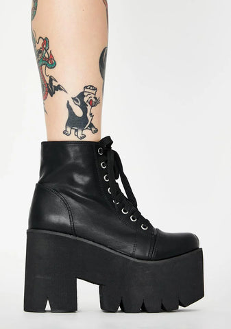 This Feeling Forever Platform Boots