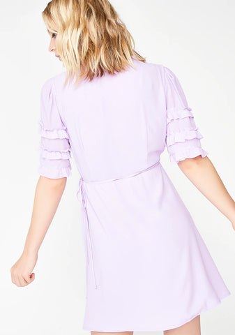 Smell The Roses Wrap Dress