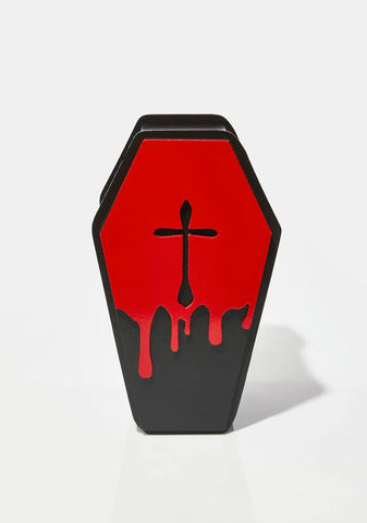 Bloody Coffin Makeup Palette Holder