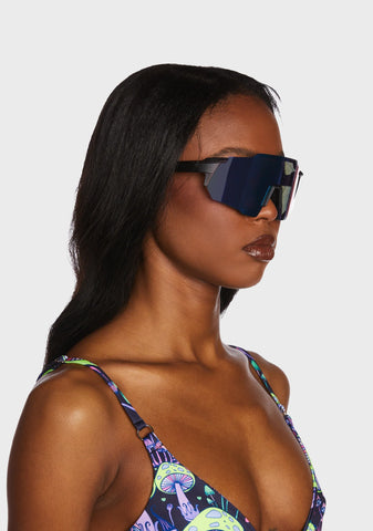 Travel In Time Shield Sunglasses
