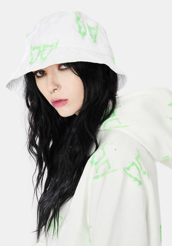 Green DB Wings Bucket Hat